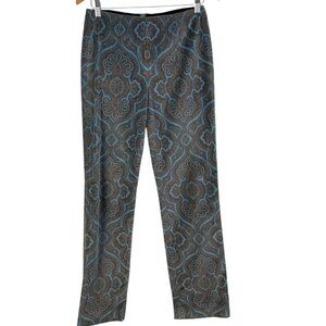 ETCETERA Velvet Pants Women's 2 Lined Wide Leg CLASSIC Preppy Boho Trouser NEW!